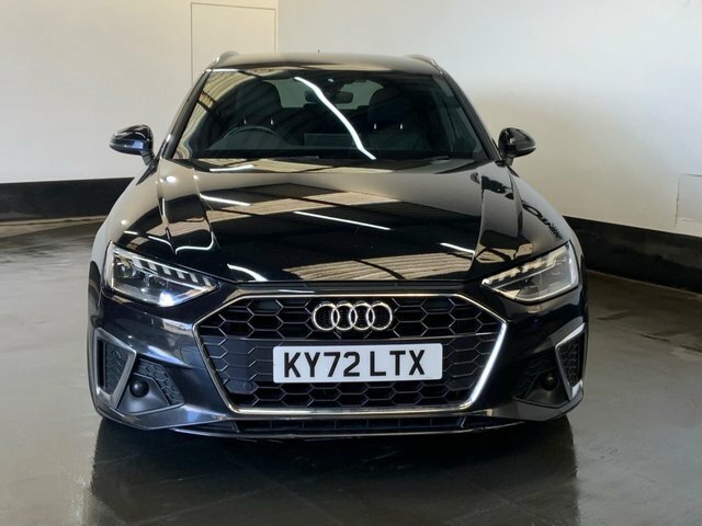 Audi A4 Avant 2.0 Tdi 35 S Line Estate S Tronic Euro KY72LTX Black #3