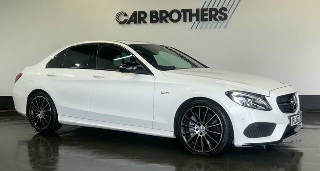 Mercedes-Benz C Class 3.0 C43 V6 Amg Saloon G-tronic 4Matic PL67FMC White #2