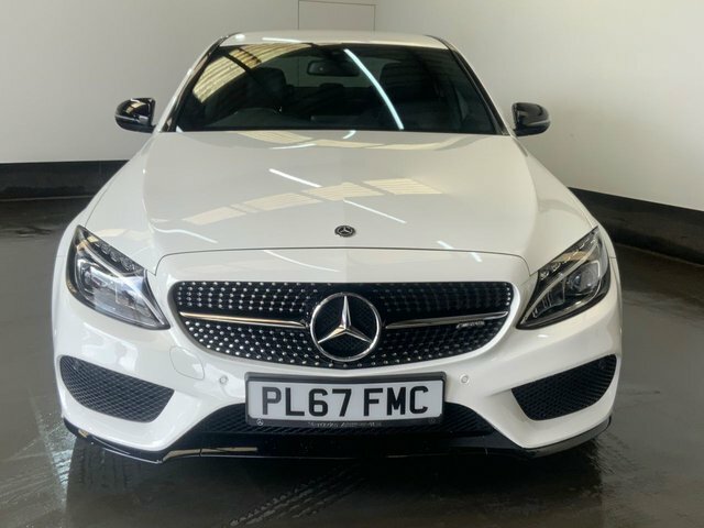 Mercedes-Benz C Class 3.0 C43 V6 Amg Saloon G-tronic 4Matic PL67FMC White #3