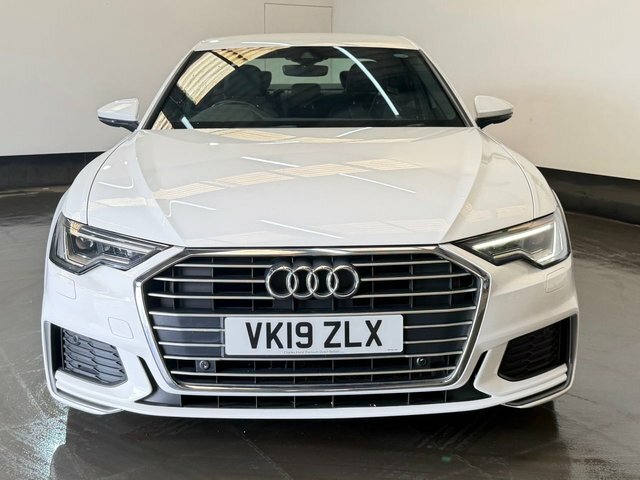 Audi A6 Saloon 2.0 Tdi 40 S Line Saloon S Tronic Euro White #3