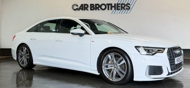 Audi A6 Saloon 2.0 Tdi 40 S Line Saloon S Tronic Euro White #2