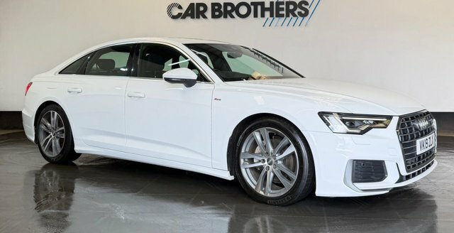 Audi A6 Saloon 2.0 Tdi 40 S Line Saloon S Tronic Euro White