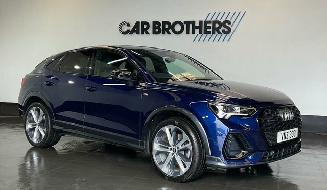 Audi Q3 2.0 Tfsi 40 Black Edition Sportback S T Blue