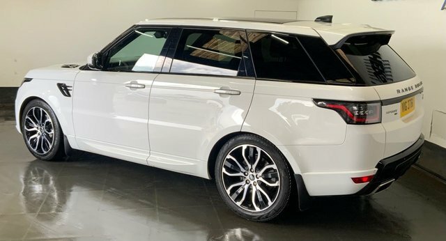 Land Rover Range Rover Sport 3.0 D300 Mhev Hse Silver Suv 4Wd E White #6