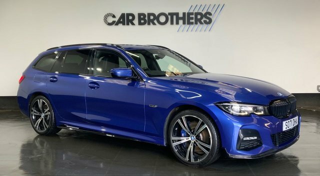 BMW 3 Series 2.0 330E 12Kwh M Sport Touring Plug-in Blue