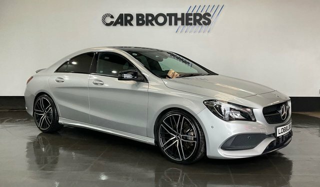 Mercedes-Benz CLA Class 2.1 Cla220d Amg Line Coupe 7G-dct Euro Silver