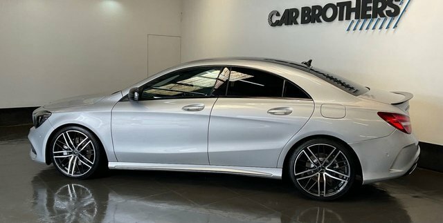 Mercedes-Benz CLA Class 2.1 Cla220d Amg Line Coupe 7G-dct Euro Silver #5
