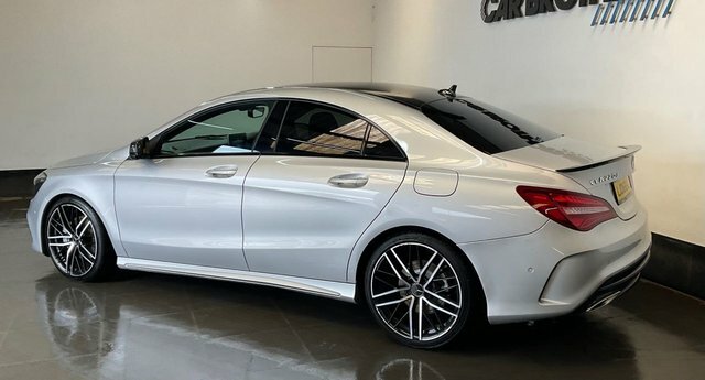 Mercedes-Benz CLA Class 2.1 Cla220d Amg Line Coupe 7G-dct Euro Silver #4