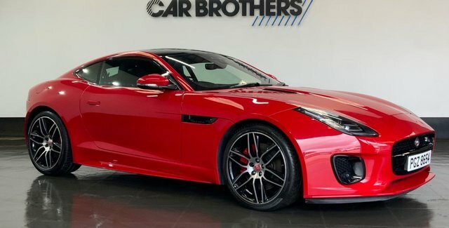 Jaguar F-Type 3.0 V6 Chequered Flag Coupe Euro 6 Red