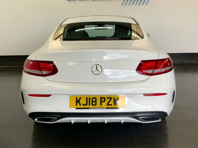 Mercedes-Benz C Class 2.1 C220d Amg Line Coupe G-tronic Euro White #5