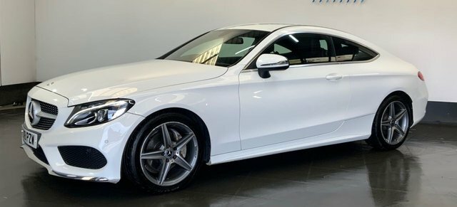 Mercedes-Benz C Class 2.1 C220d Amg Line Coupe G-tronic Euro White #4