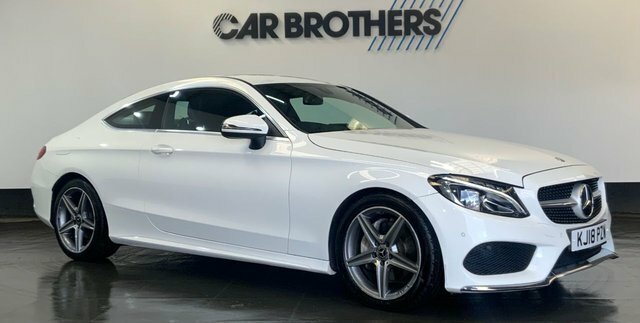 Mercedes-Benz C Class 2.1 C220d Amg Line Coupe G-tronic Euro White #2
