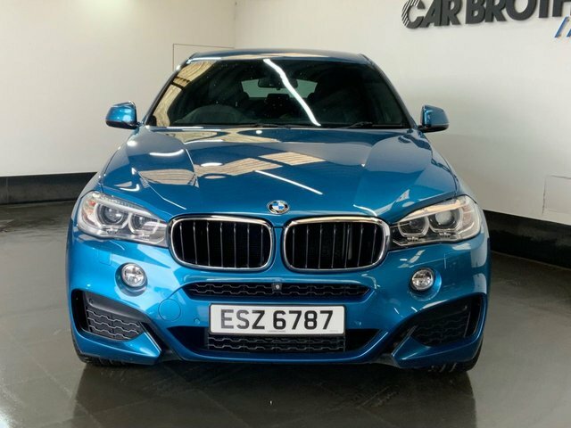 BMW X6 3.0 30D M Sport Edition Suv Xdrive Blue #3