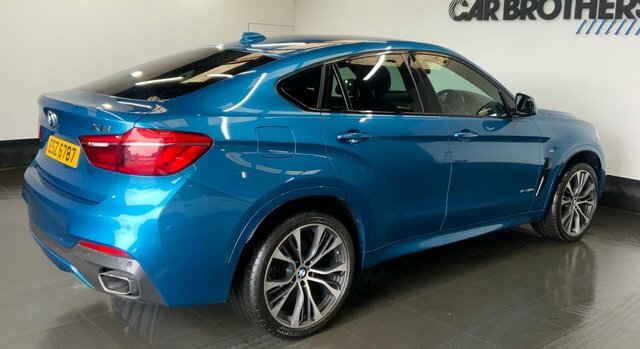 BMW X6 3.0 30D M Sport Edition Suv Xdrive Blue #5
