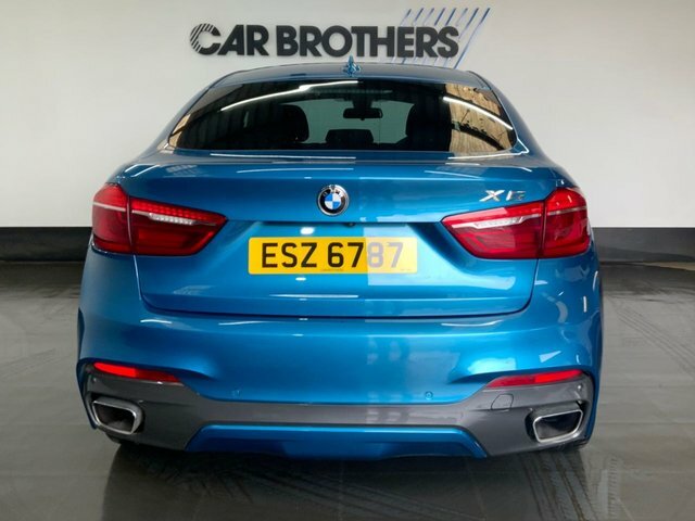BMW X6 3.0 30D M Sport Edition Suv Xdrive Blue #4
