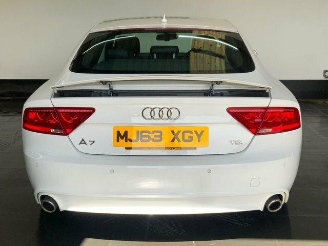 Audi A7 3.0 Tdi V6 Black Edition Sportback S Tronic Quattr White #8