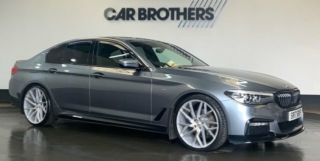 BMW 5 Series 2.0 520D M Sport Saloon Euro 6 S Blue #2