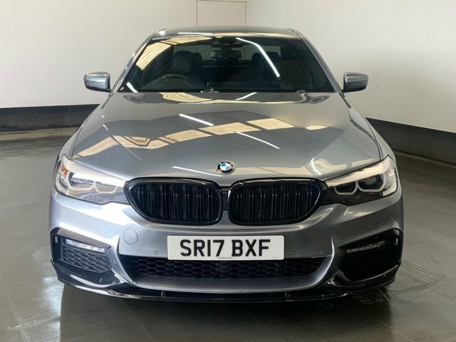 BMW 5 Series 2.0 520D M Sport Saloon Euro 6 S Blue #3