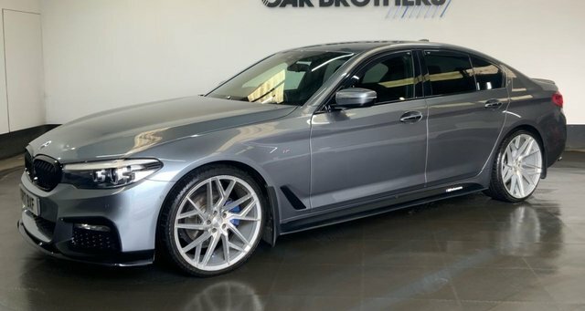 BMW 5 Series 2.0 520D M Sport Saloon Euro 6 S Blue #4