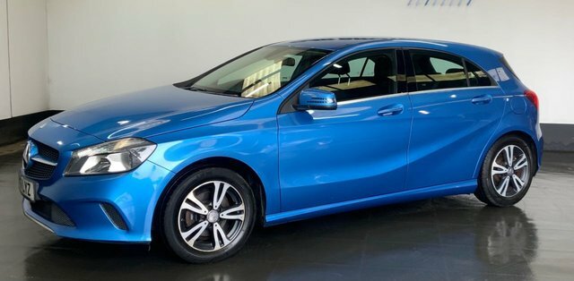 Mercedes-Benz A Class 1.5 A180d Se Hatchback 7G-dct Euro 6 S Blue #4