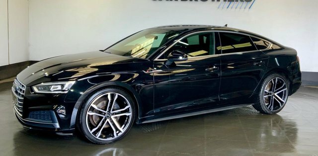 Audi A5 2.0 Tdi S Line Sportback S Tronic Quatt Black #4