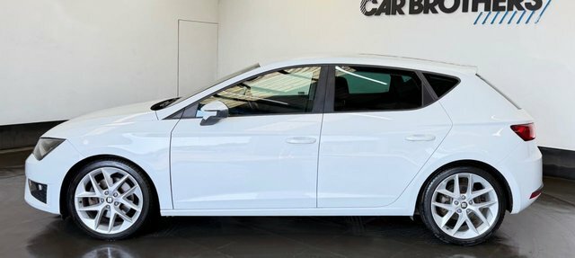 Seat Leon 2.0 Tdi Cr Fr Hatchback Euro 5 White #5