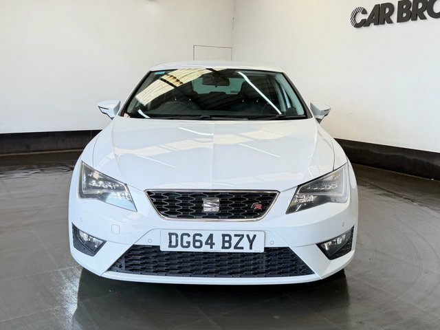 Seat Leon 2.0 Tdi Cr Fr Hatchback Euro 5 White #3