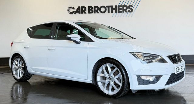 Seat Leon 2.0 Tdi Cr Fr Hatchback Euro 5 White #2