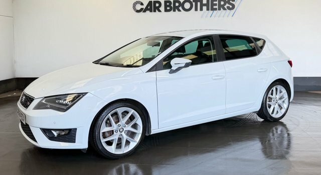 Seat Leon 2.0 Tdi Cr Fr Hatchback Euro 5 White #4