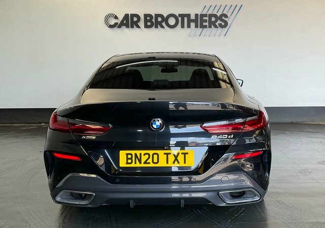 BMW 8 Series Gran Coupe 3.0 840D Saloon Steptronic Xdrive Euro Black #6