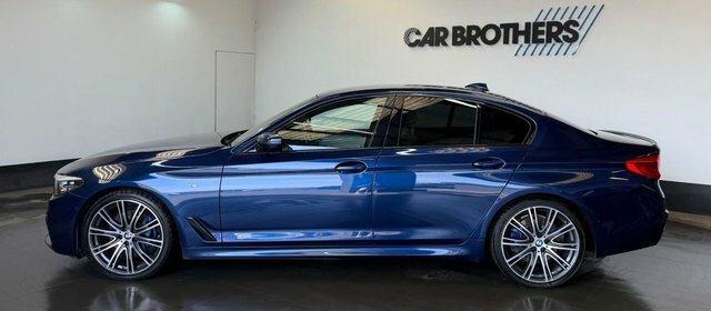 BMW 5 Series 3.0 530D M Sport Saloon Euro 6 S Blue #5