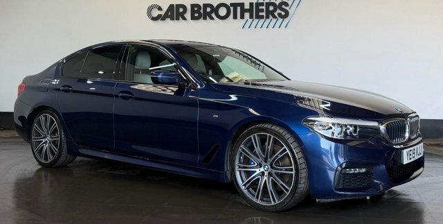 BMW 5 Series 3.0 530D M Sport Saloon Euro 6 S Blue