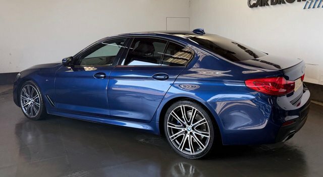 BMW 5 Series 3.0 530D M Sport Saloon Euro 6 S Blue #4