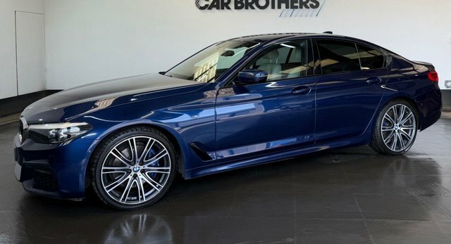 BMW 5 Series 3.0 530D M Sport Saloon Euro 6 S Blue #6