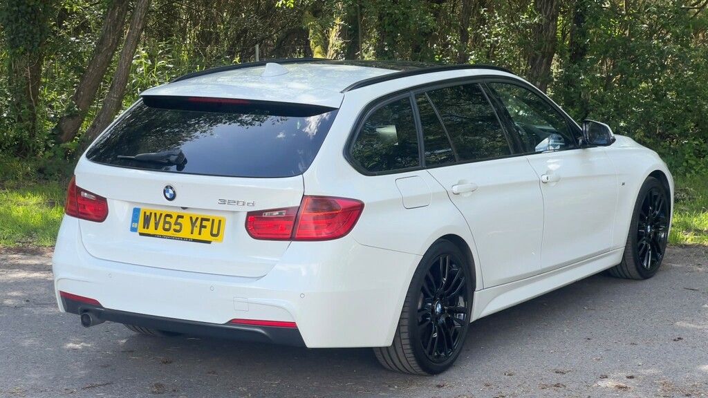 BMW 3 Series 2.0 320D M Sport Touring 2015 WV65YFU White #6
