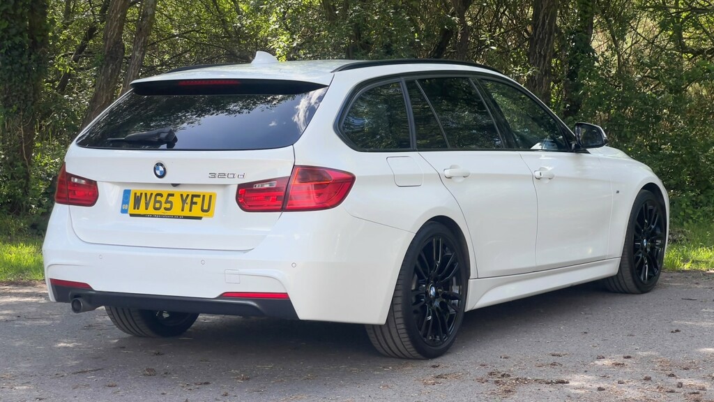 BMW 3 Series 2.0 320D M Sport Touring 2015 WV65YFU White #5
