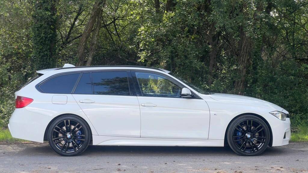 BMW 3 Series 2.0 320D M Sport Touring 2015 WV65YFU White #4