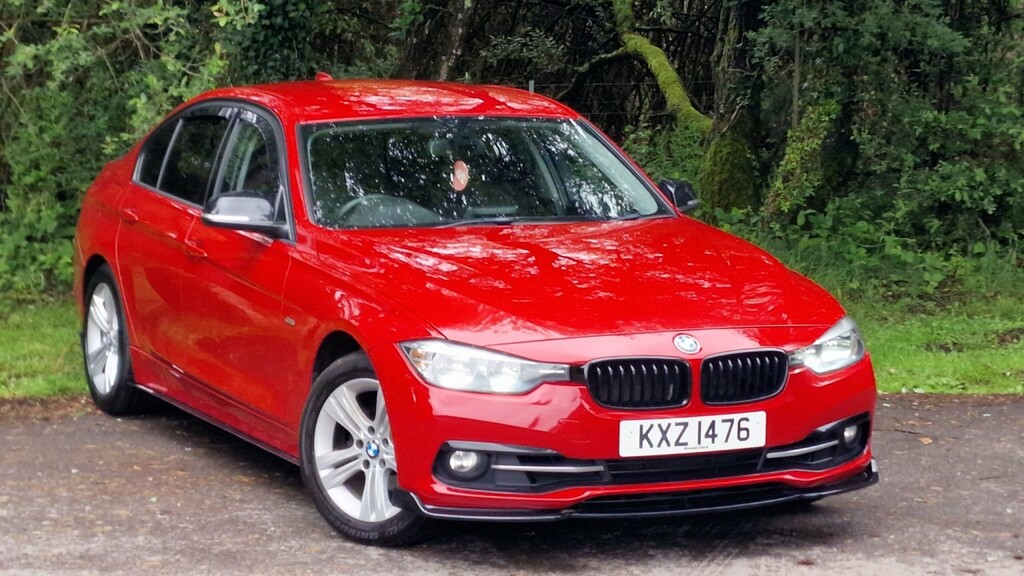 BMW 3 Series 2.0 320I Sport Saloon 2017 Red #2