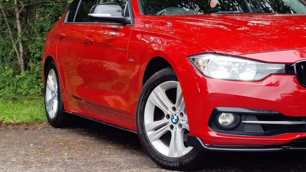 BMW 3 Series 2.0 320I Sport Saloon 2017 Red #6