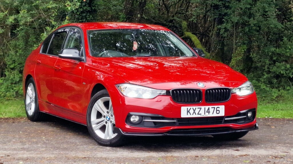 BMW 3 Series 2.0 320I Sport Saloon 2017 Red