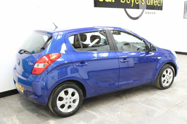 Hyundai I20 2009 1.2 Comfort Euro 4 Blue #4