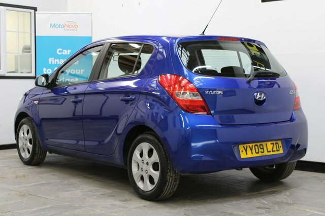 Hyundai I20 2009 1.2 Comfort Euro 4 Blue #3