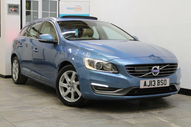 Volvo V60 2013 2.4 D5 Se Lux Nav Euro 5 Ss Blue