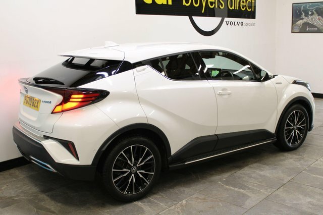 Toyota C-Hr 2020 2.0 Vvt-h Excel Cvt Euro 6 Ss White #4