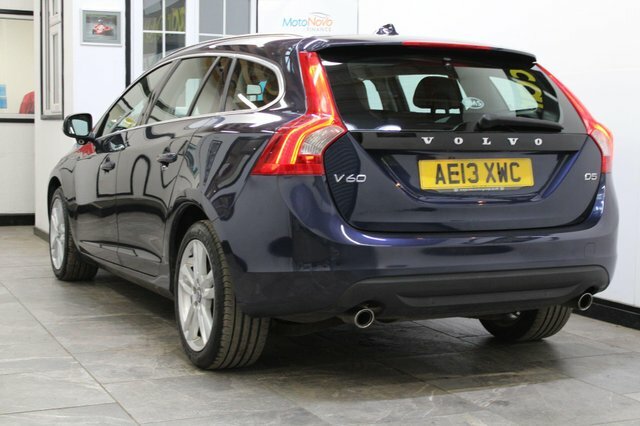Volvo V60 2013 2.4 D5 Se Lux Nav Geartronic Euro 5 Blue #3