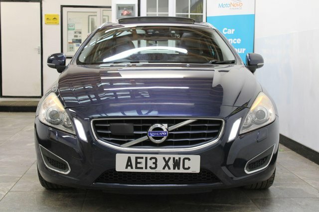 Volvo V60 2013 2.4 D5 Se Lux Nav Geartronic Euro 5 Blue #4