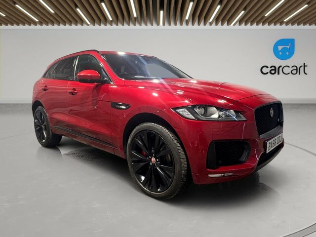Jaguar F-Pace D300 V6 S Suv Red