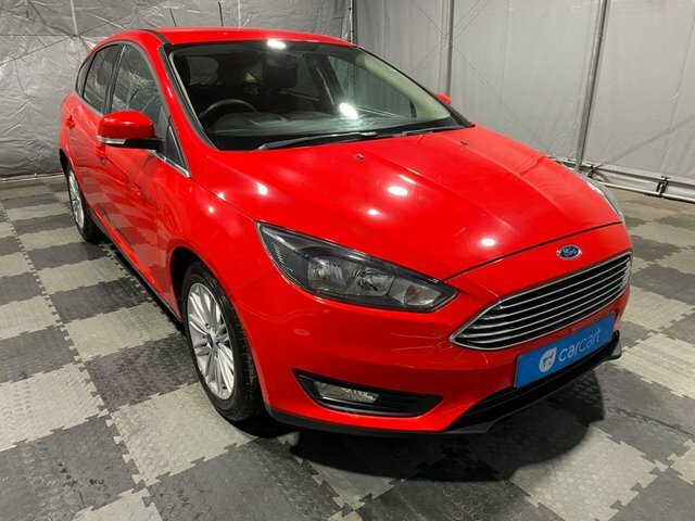 Ford Focus Ecoboost Zetec Edition Hatchback Red