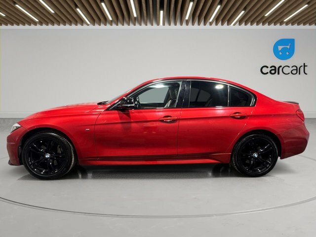 BMW 3 Series 335D M Sport Saloon YB64FOA Red #4
