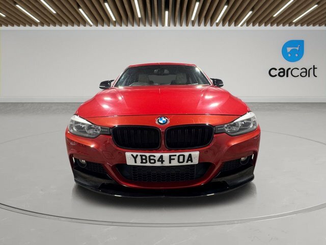 BMW 3 Series 335D M Sport Saloon YB64FOA Red #2